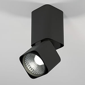 Накладной светильник Cubus 25043/LED 10W 4000K чёрный