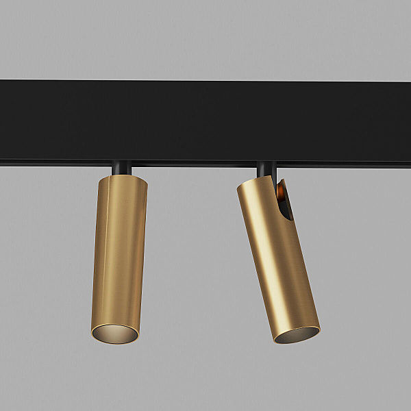 Трековый светильник Slim Magnetic 85056/01 Slim Magnetic Умный трековый светильник 14W 2700-6500K Dim Dual (латунь)