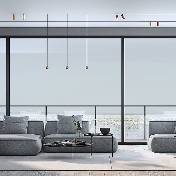 Трековый светильник Slim Magnetic 85071/01 Slim Magnetic Умный трековый светильник 5W 2700-6500K Dim Cantors (латунь)