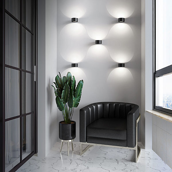 Настенный светильник Coneto Coneto LED чёрный 4000К (MRL LED 1045)