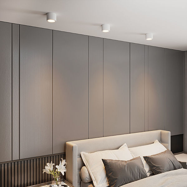 Накладной светильник DLR026 DLR026 6W 3000K белый матовый