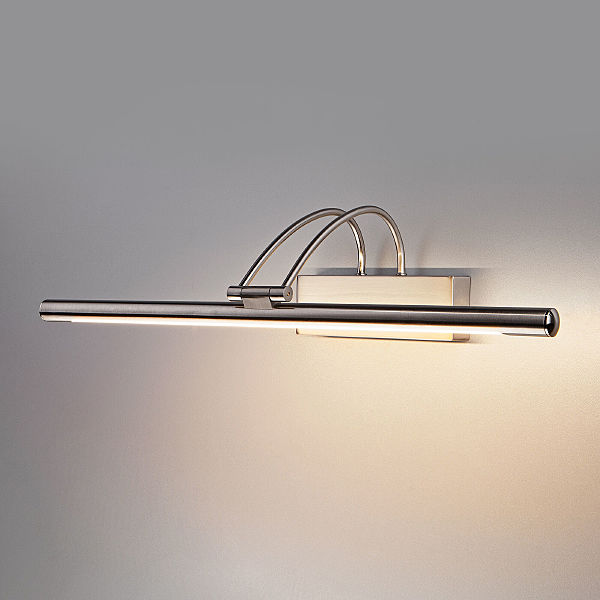 Подсветка зеркал и полок Simple Simple LED никель 3000К (MRL LED 10W 1011 IP20)