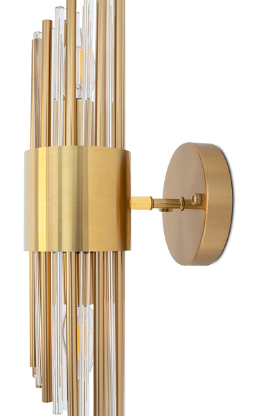 Настенное бра Wall lamp B2562W-B gold