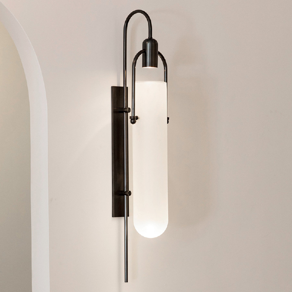 Настенное бра Arc Well B6066W/L black/white