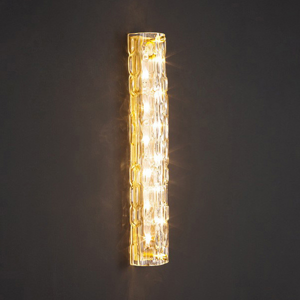 Настенное бра 88085 88085W/S gold/clear