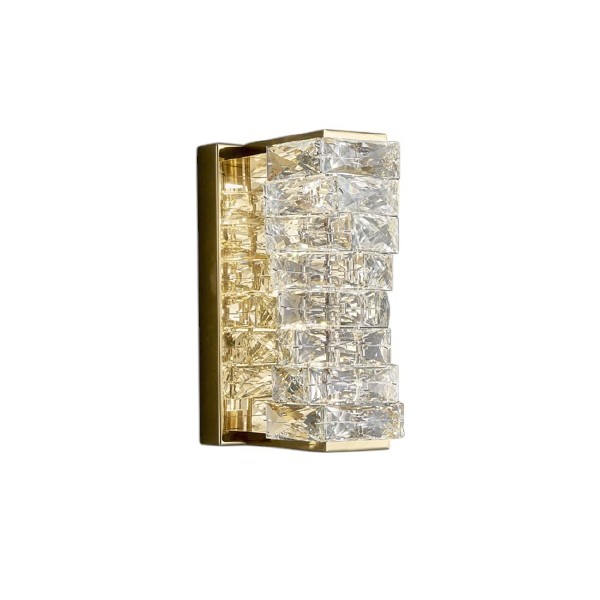 Настенное бра Glissando 6005W/S gold/clear