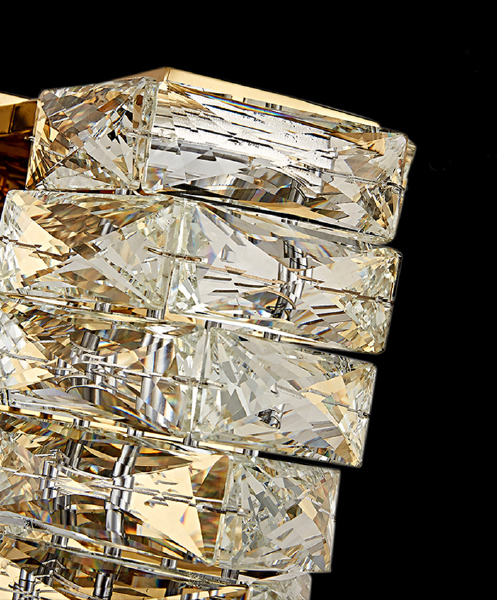 Настенное бра Glissando 6005W/S gold/clear