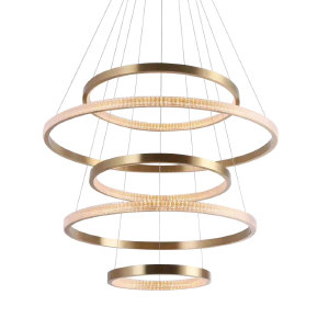 Подвесная люстра Rings 10237P/5 brass