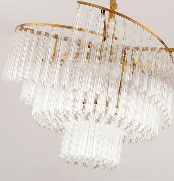 Подвесная люстра 66018 66018 brushed brass