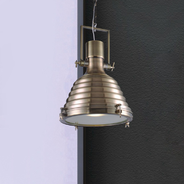 Светильник подвесной Loft KM049P-1M brass