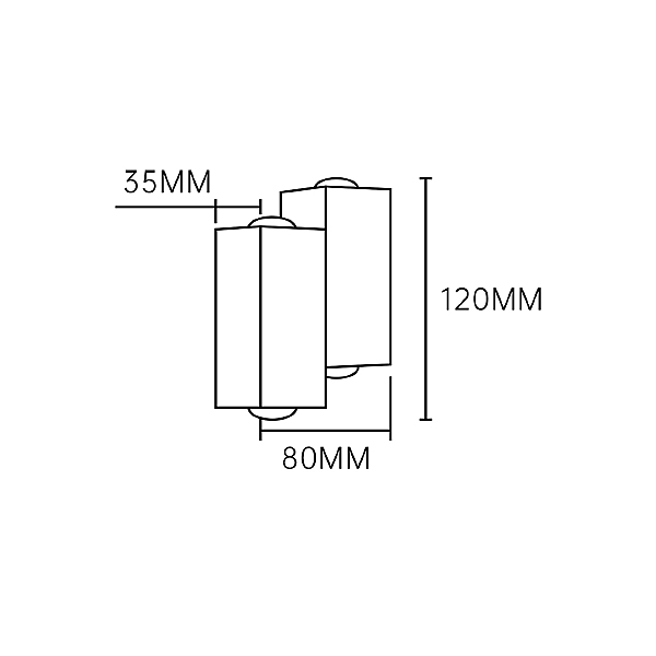 Уличный настенный светильник 30005Led 30005W/02LED