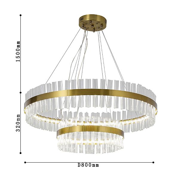 Подвесная люстра Placerat 4012-12P
