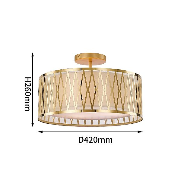 Потолочная люстра Dolium 4133-3C