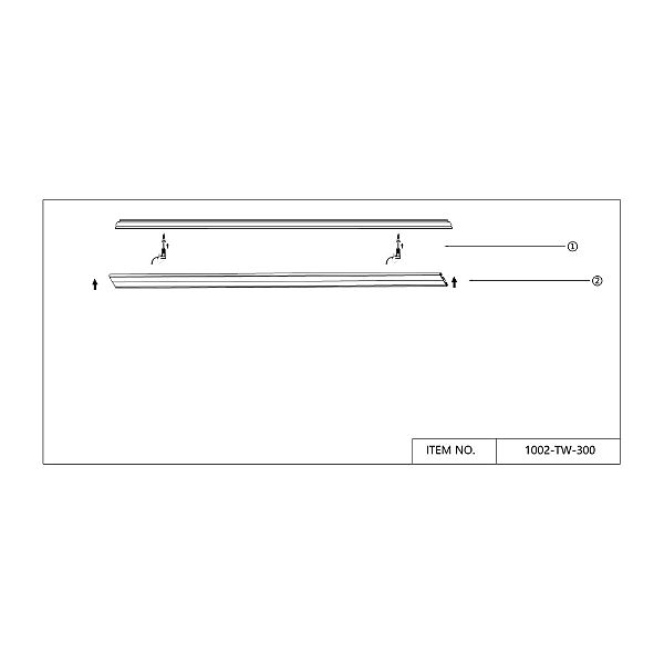 Шинопровод Unika 1002-TW-300