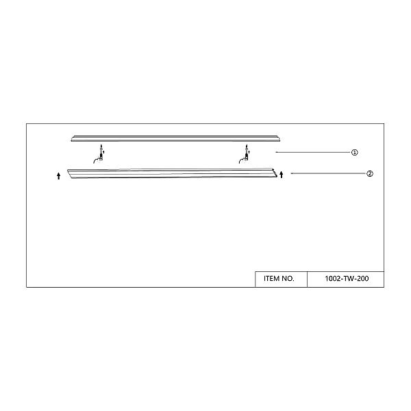 Шинопровод Unika 1002-TW-200