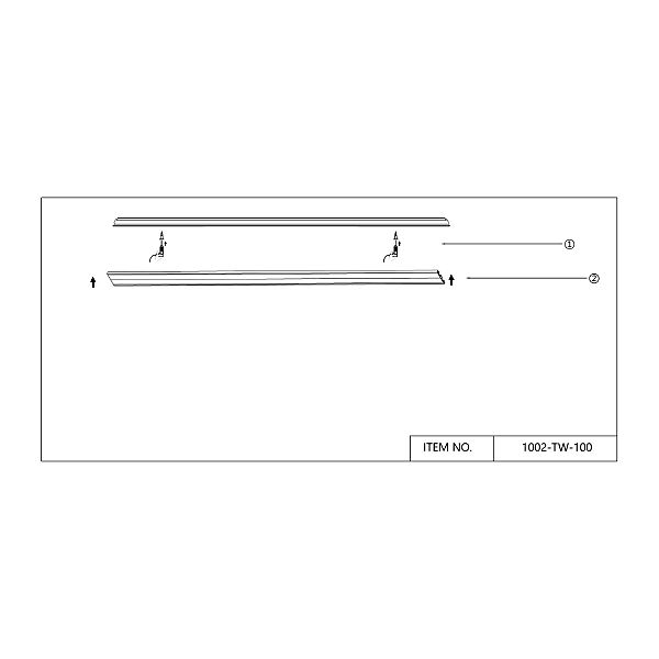Шинопровод Unika 1002-TW-100