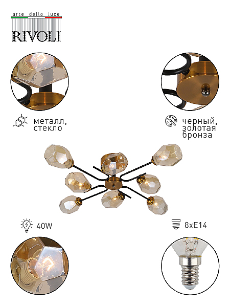Потолочная люстра Melanthe 3125-308