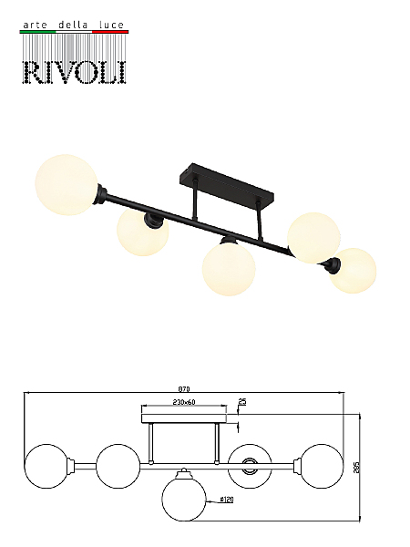 Потолочная люстра Evette 3134-305