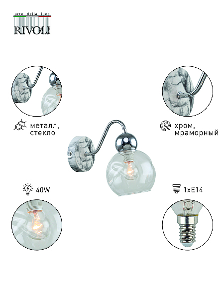 Настенное бра Dena 3147-401