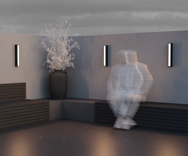 Настенный светильник Corte O571WL-L20B3K