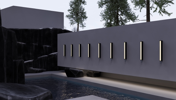 Настенный светильник Corte O571WL-L20B3K