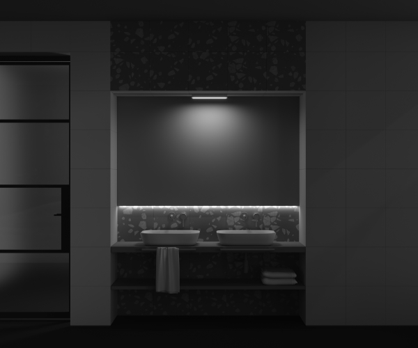 Трековый светильник BASIS Radity TR080-1-18W4K-W