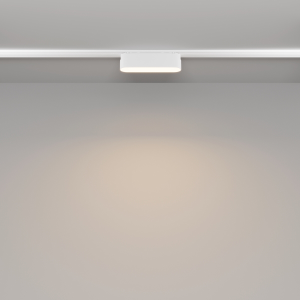 Трековый светильник BASIS Radity TR080-1-6W3K-W