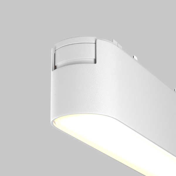 Трековый светильник BASIS Radity TR080-1-6W3K-W