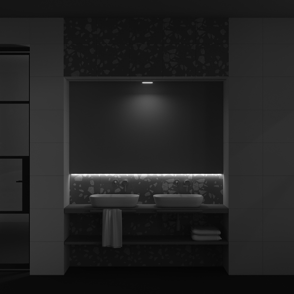 Трековый светильник BASIS Radity TR080-1-6W4K-W