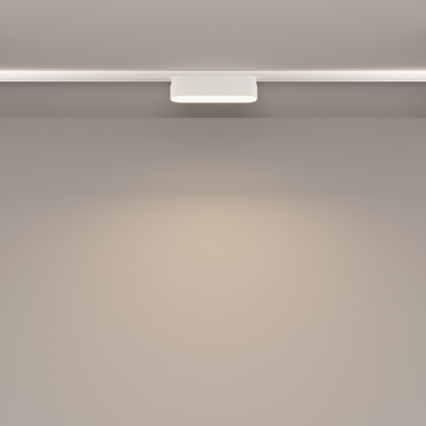 Трековый светильник BASIS Radity TR080-1-6W4K-W