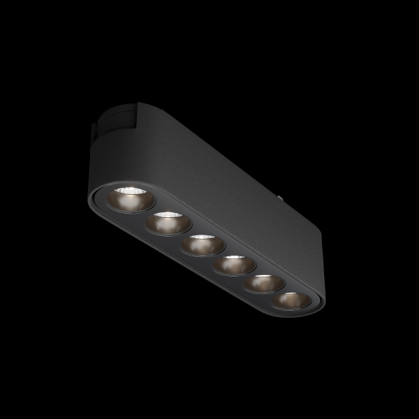 Трековый светильник POINTS Radity TR082-1-6W4K-M-B