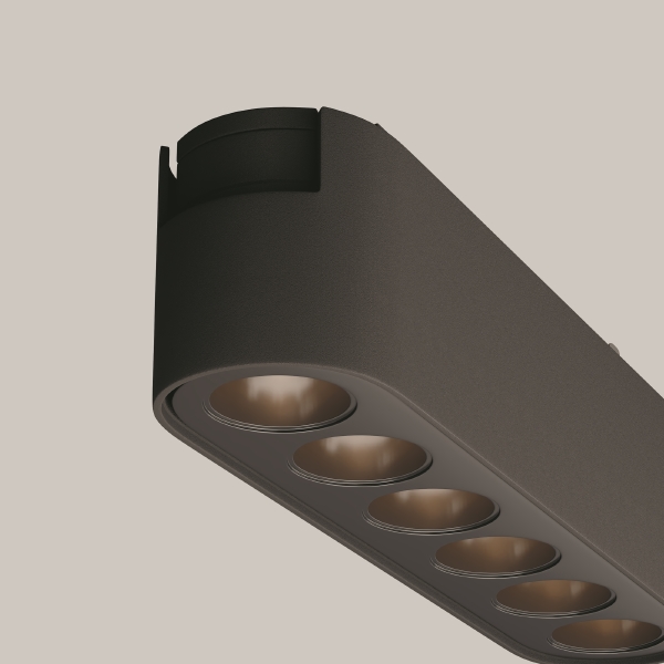 Трековый светильник POINTS Radity TR082-1-6W4K-M-B