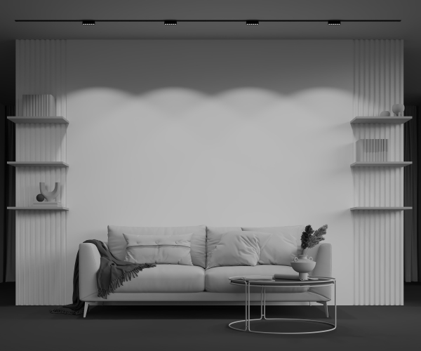 Трековый светильник POINTS Radity TR082-1-6W4K-M-B