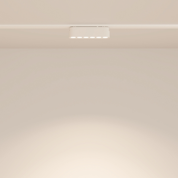 Трековый светильник POINTS Radity TR082-1-6W4K-M-W