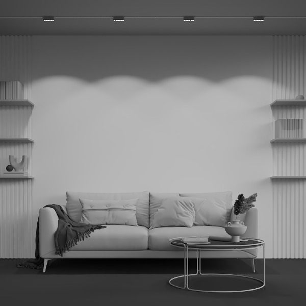 Трековый светильник POINTS Radity TR082-1-6W4K-M-W