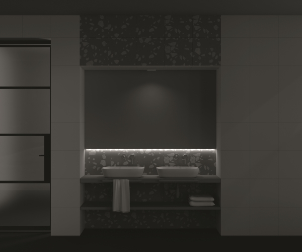 Трековый светильник BASIS grid Radity TR084-1-6W3K-W