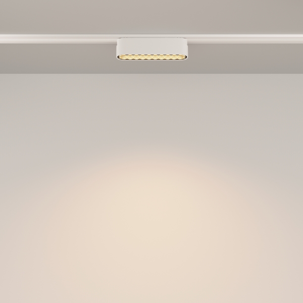 Трековый светильник BASIS grid Radity TR084-1-6W3K-W