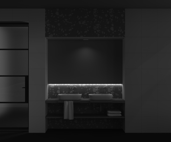 Трековый светильник BASIS grid Radity TR084-1-6W3K-W