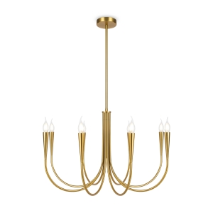 Люстра на штанге Branches FR5253PL-08BS