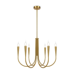 Люстра на штанге Branches FR5253PL-06BS