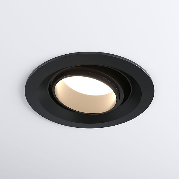 Встраиваемый светильник Zoom 9919 LED 10W 3000K черный