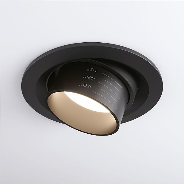 Встраиваемый светильник Zoom 9920 LED 15W 3000K черный