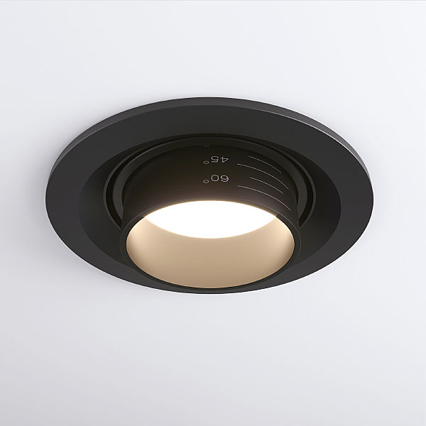 Встраиваемый светильник Zoom 9920 LED 15W 3000K черный