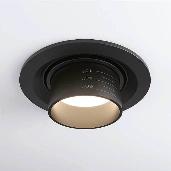 Встраиваемый светильник Zoom 9920 LED 15W 3000K черный