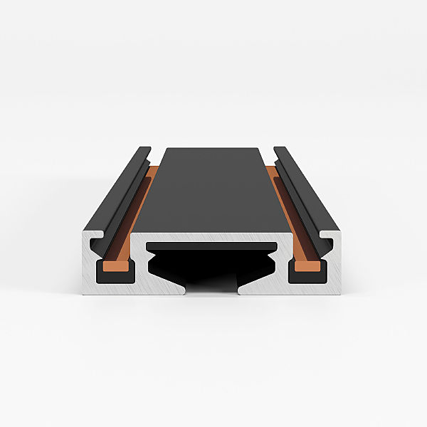 Шинопровод Flat Magnetic Flat Magnetic Шинопровод накладной (2м) чёрный 85129/00