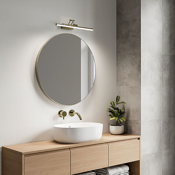 Подсветка зеркал и полок Monza Monza бронза (40128/LED)