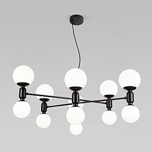 Подвесная люстра Bubble 30182 черный Smart