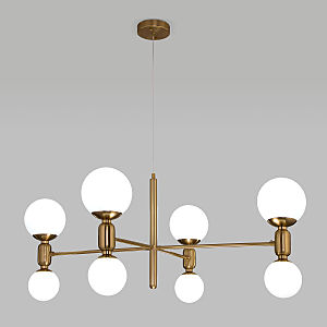 Подвесная люстра Bubble 30182/8 латунь Smart