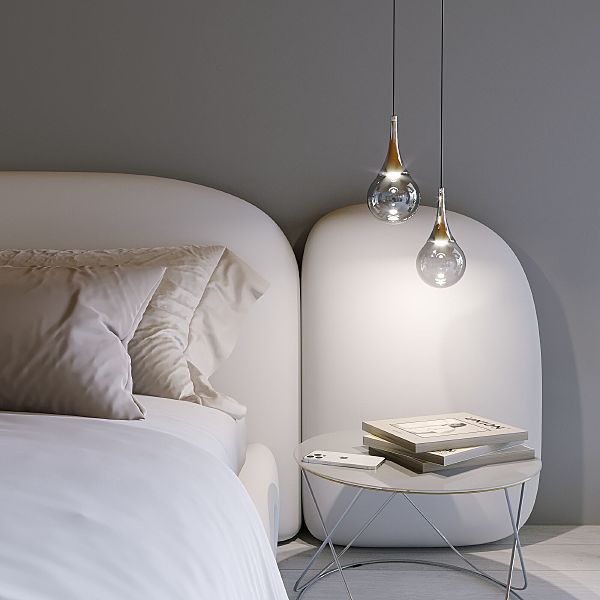 Светильник подвесной Adour 50256/1 LED дымчатый