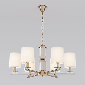 Подвесная люстра Caprera 60146/6 латунь Smart